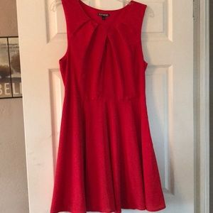 red Express dress